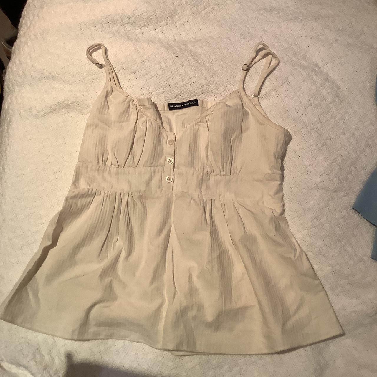 Brandy melville Tiffany tank little stain on... - Depop