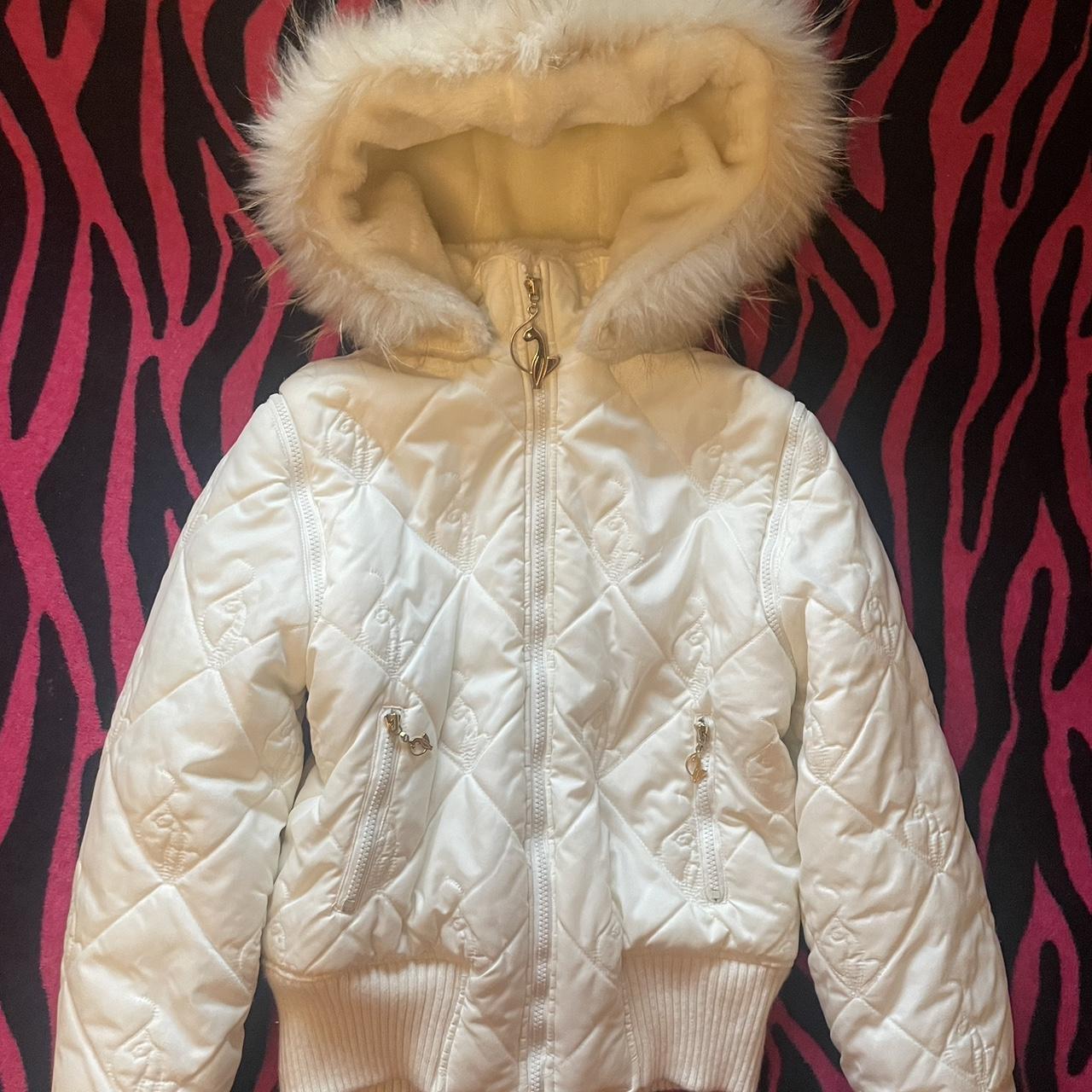 ジャケット・アウター 00s archive fur military jacket y2k S Vintage Salvage Jacket Men's Large Zip Up Sweater Y2k Cyber