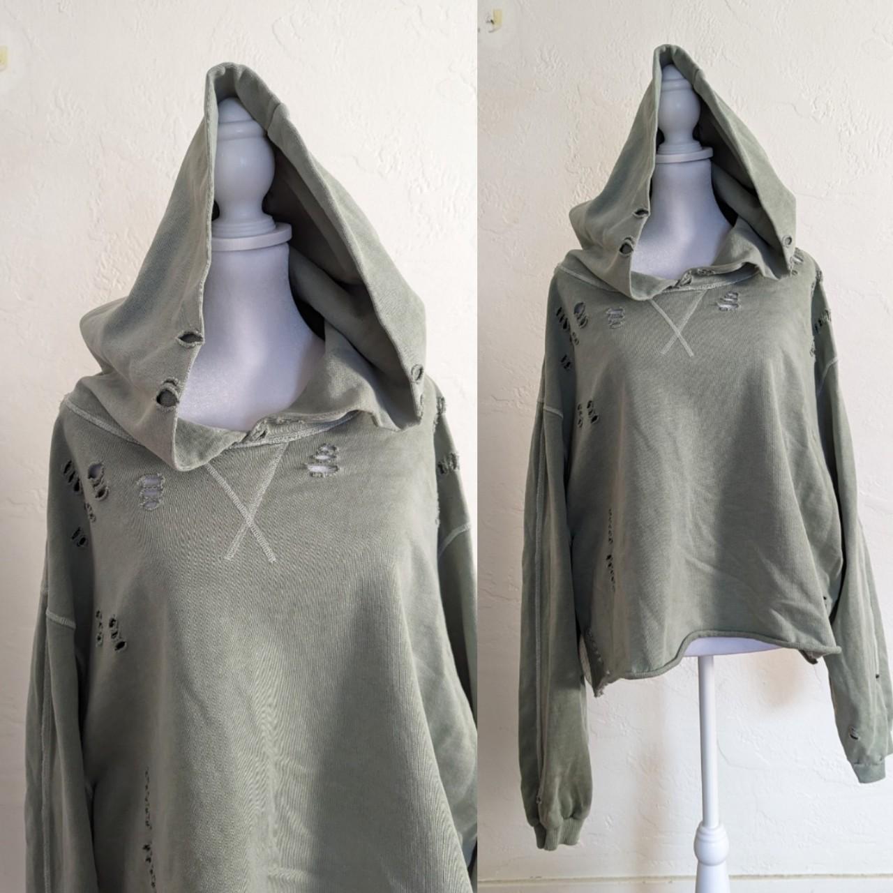 Distressed hoodie outlet diy