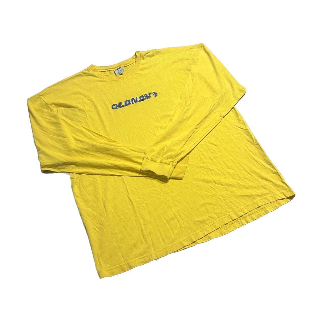 Old navy 2024 yellow shirt