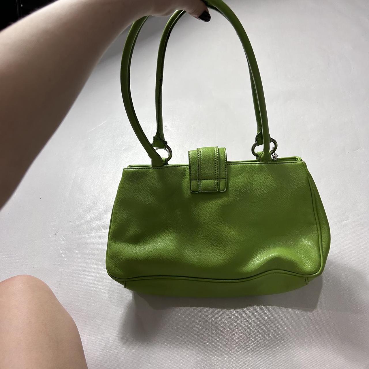 Nine and Company Lime Green Vintage Purse - Lime Green Shoulder Bag
