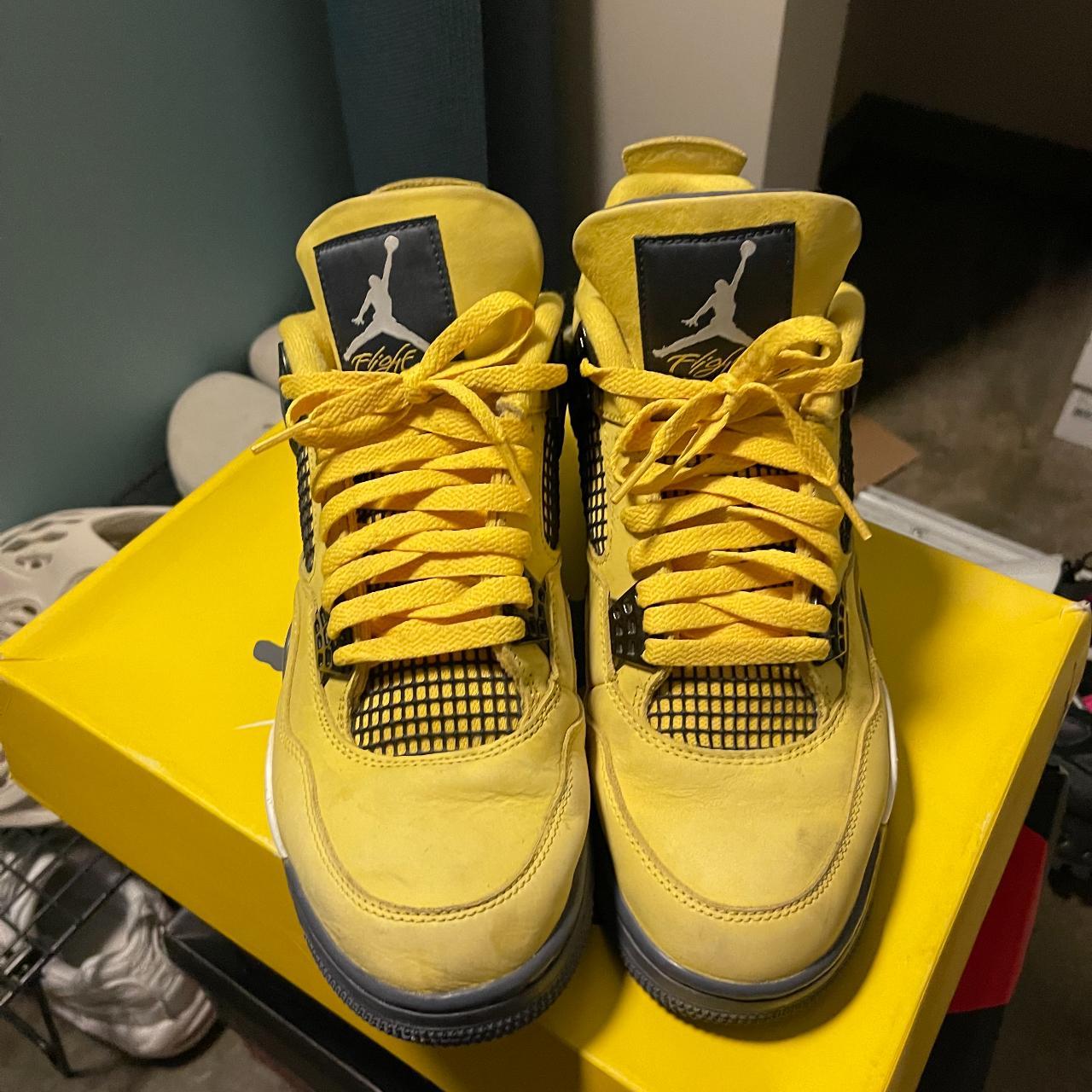 yellow jordan shoes