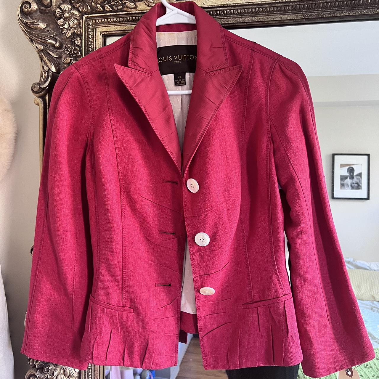 Vintage Louis Vuitton Blazer Minor stain on... - Depop