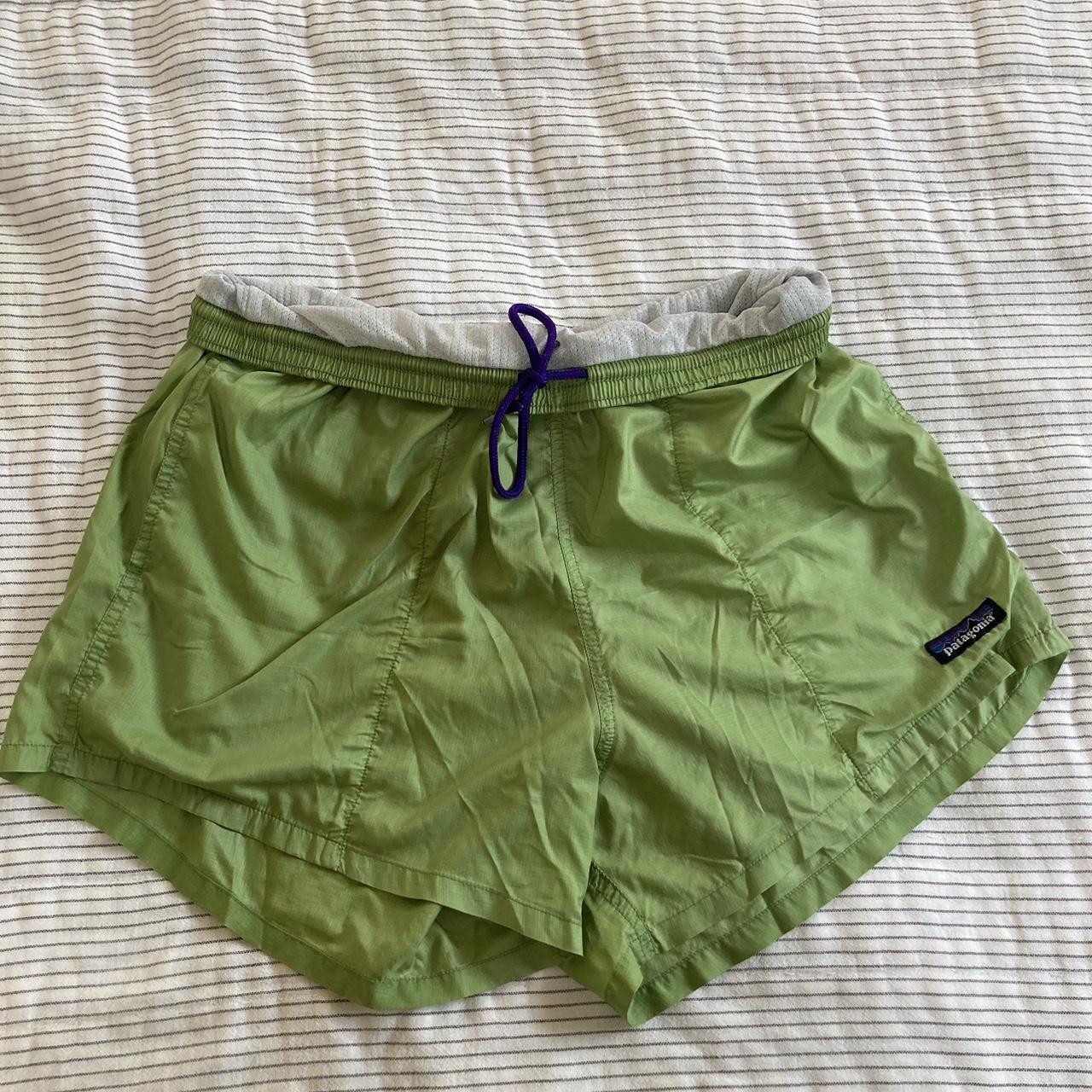 vintage patagonia hiking shorts! amazing color and... - Depop