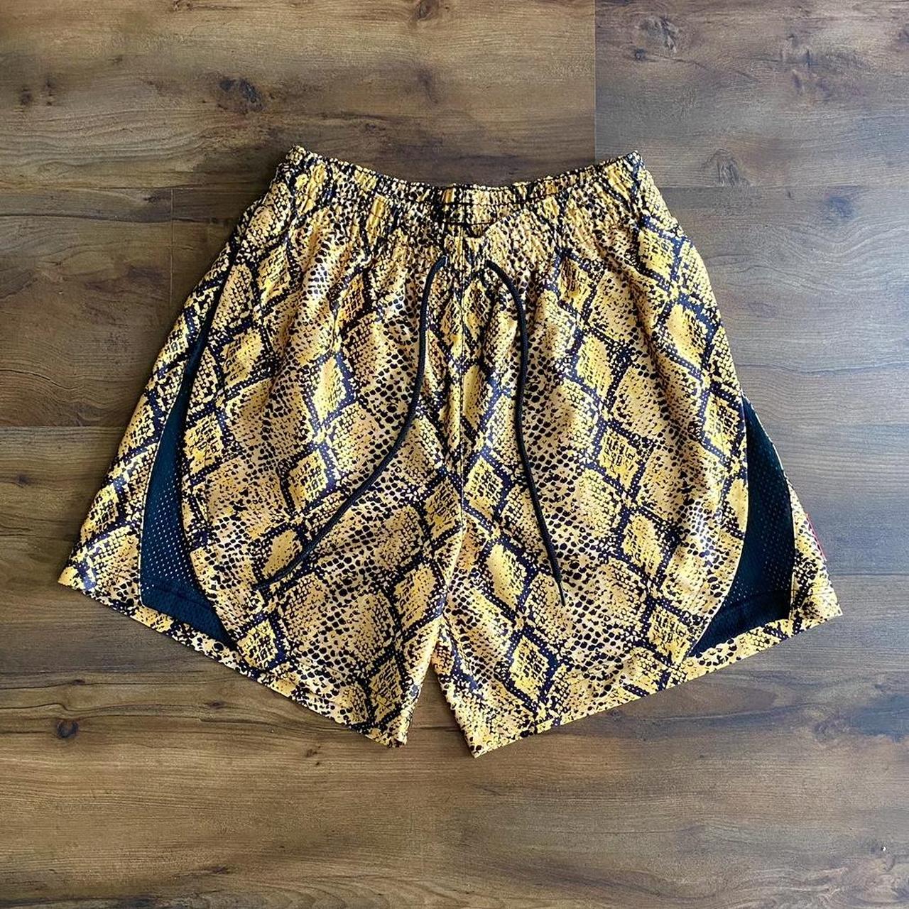 Nike Dri Fit Rebel Fly Gold Basketball Shorts Size Depop