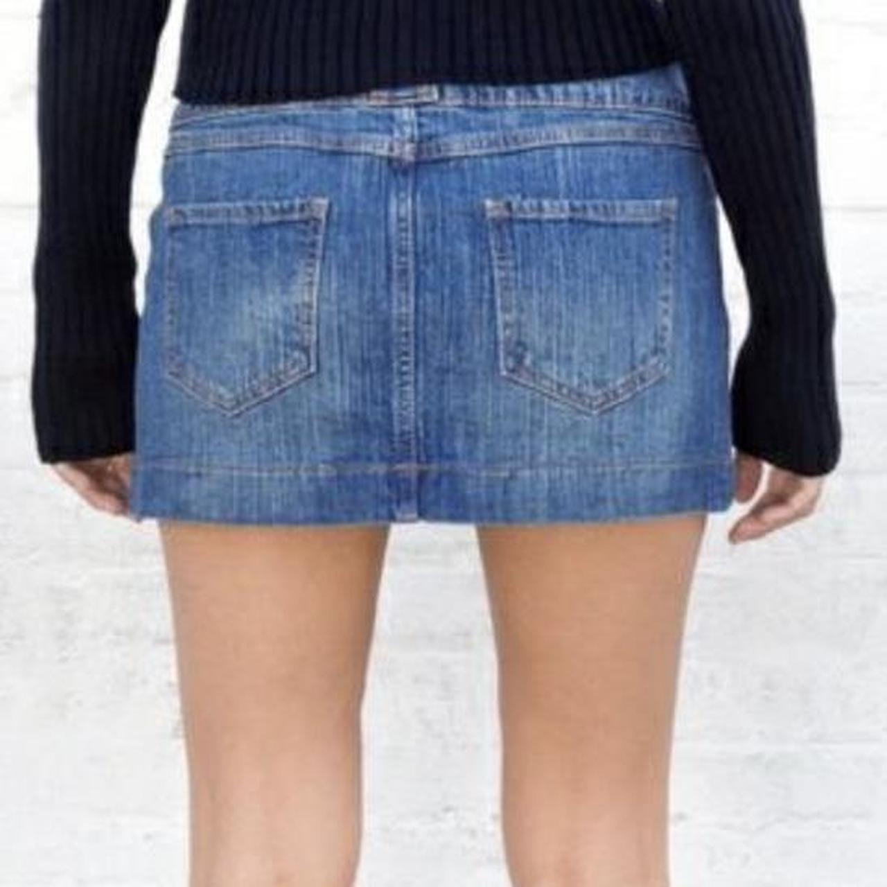 Brandy Melville Manon Denim Skirt 🤎 Brand new,... Depop