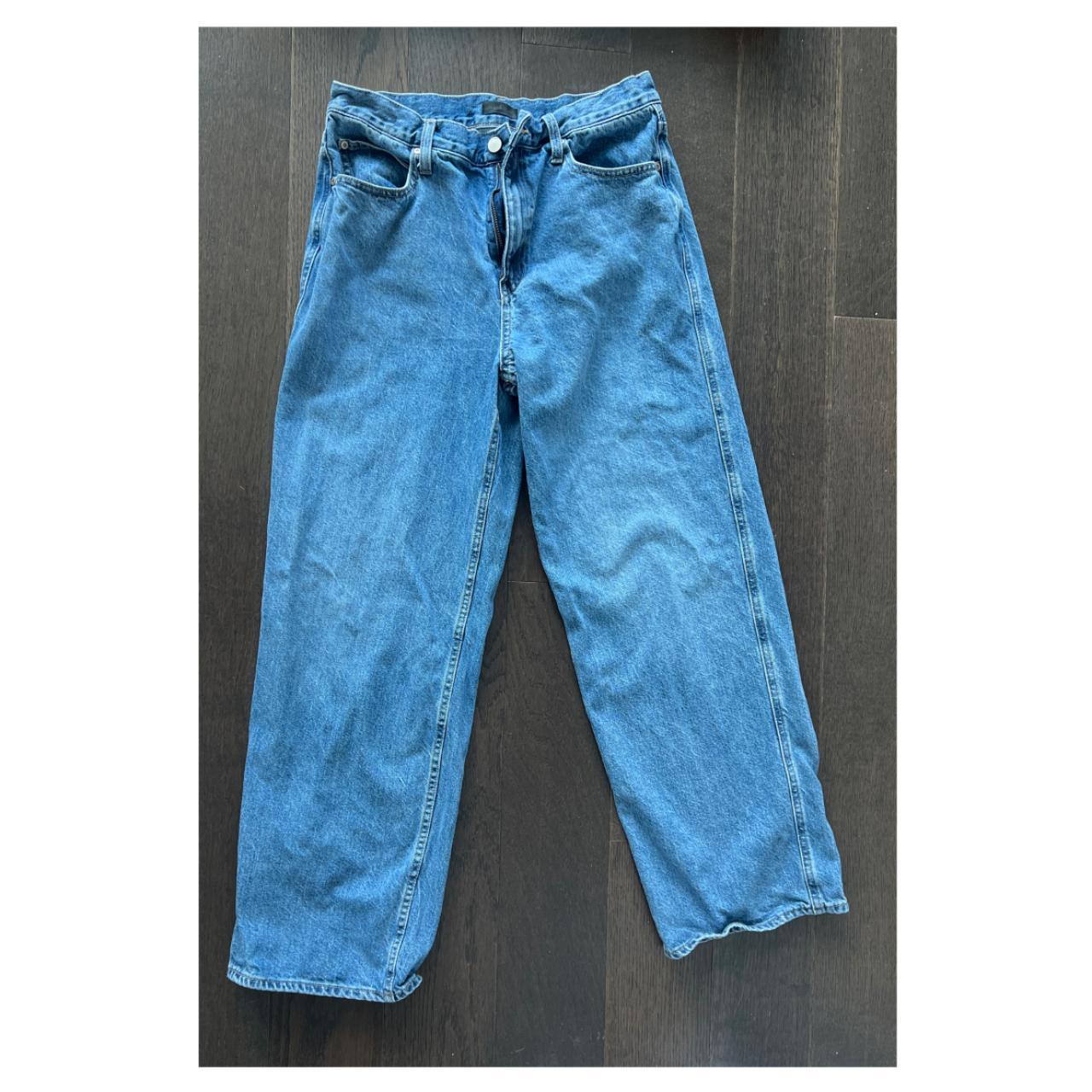 UNIQLO Women's Blue Jeans | Depop