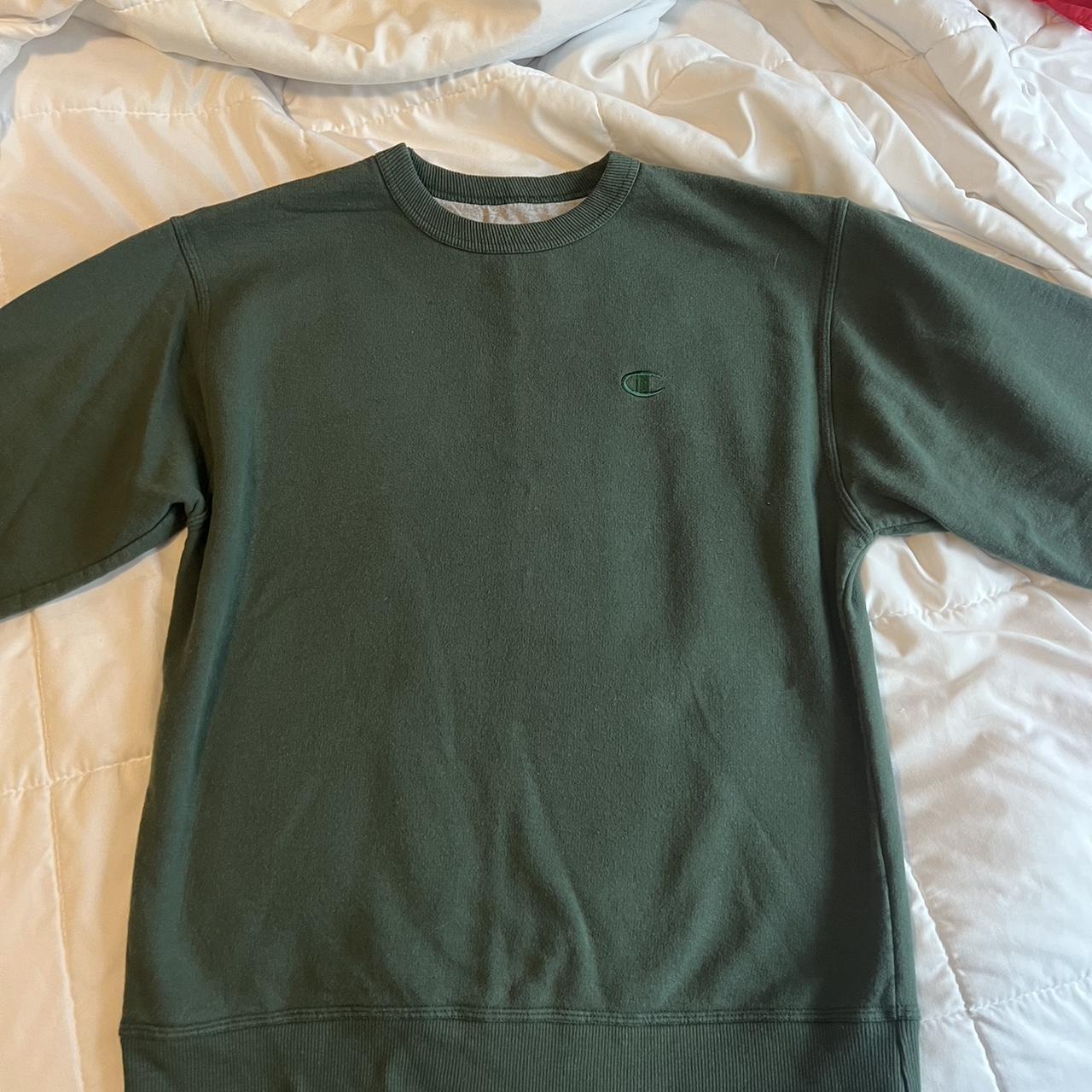 Champion sweater 2025 olive green zaragoza