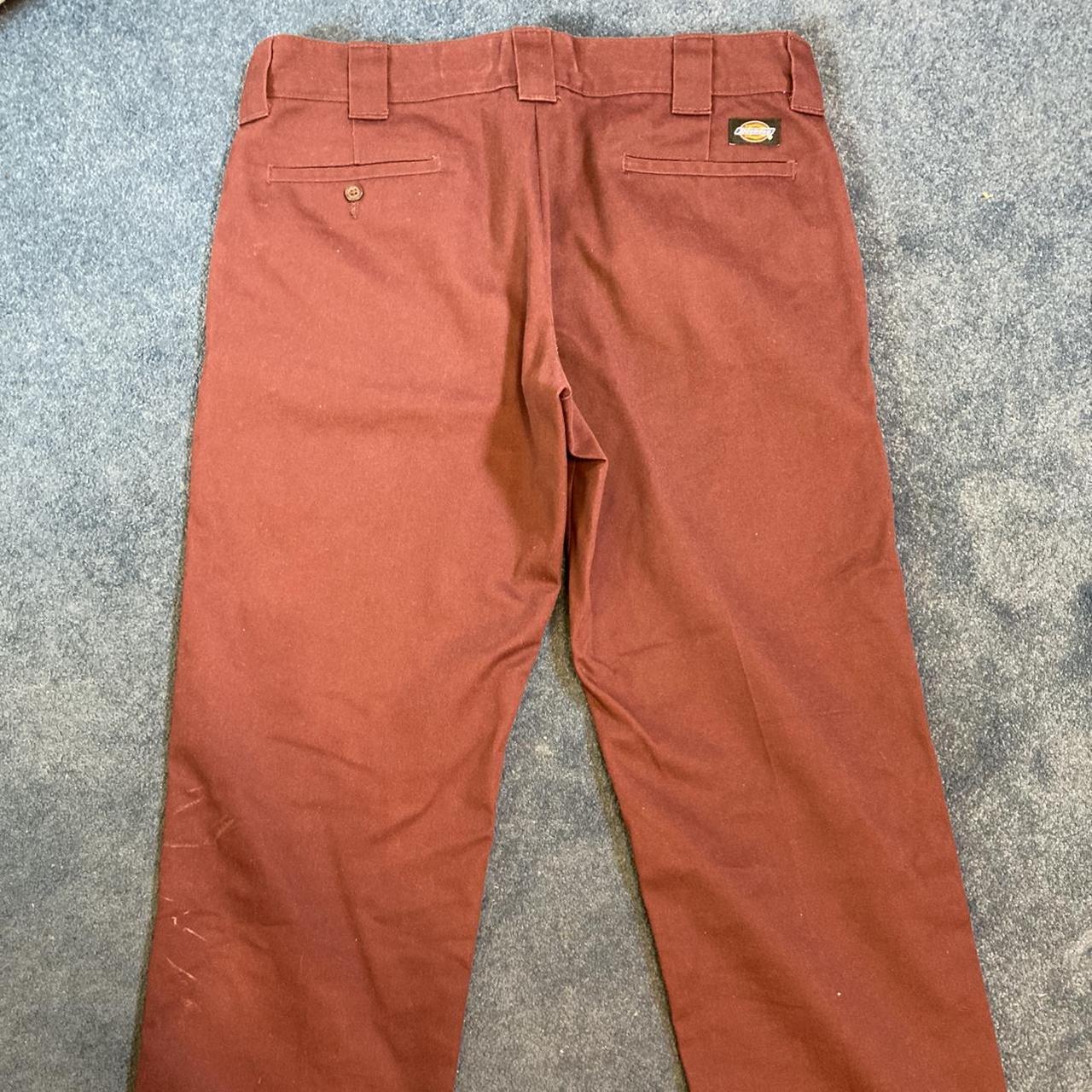 Orange dickies 2024 work pants