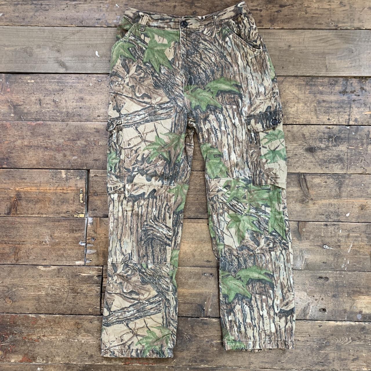 Vintage RealTree Camo Cargo Pants Hunting straight... Depop