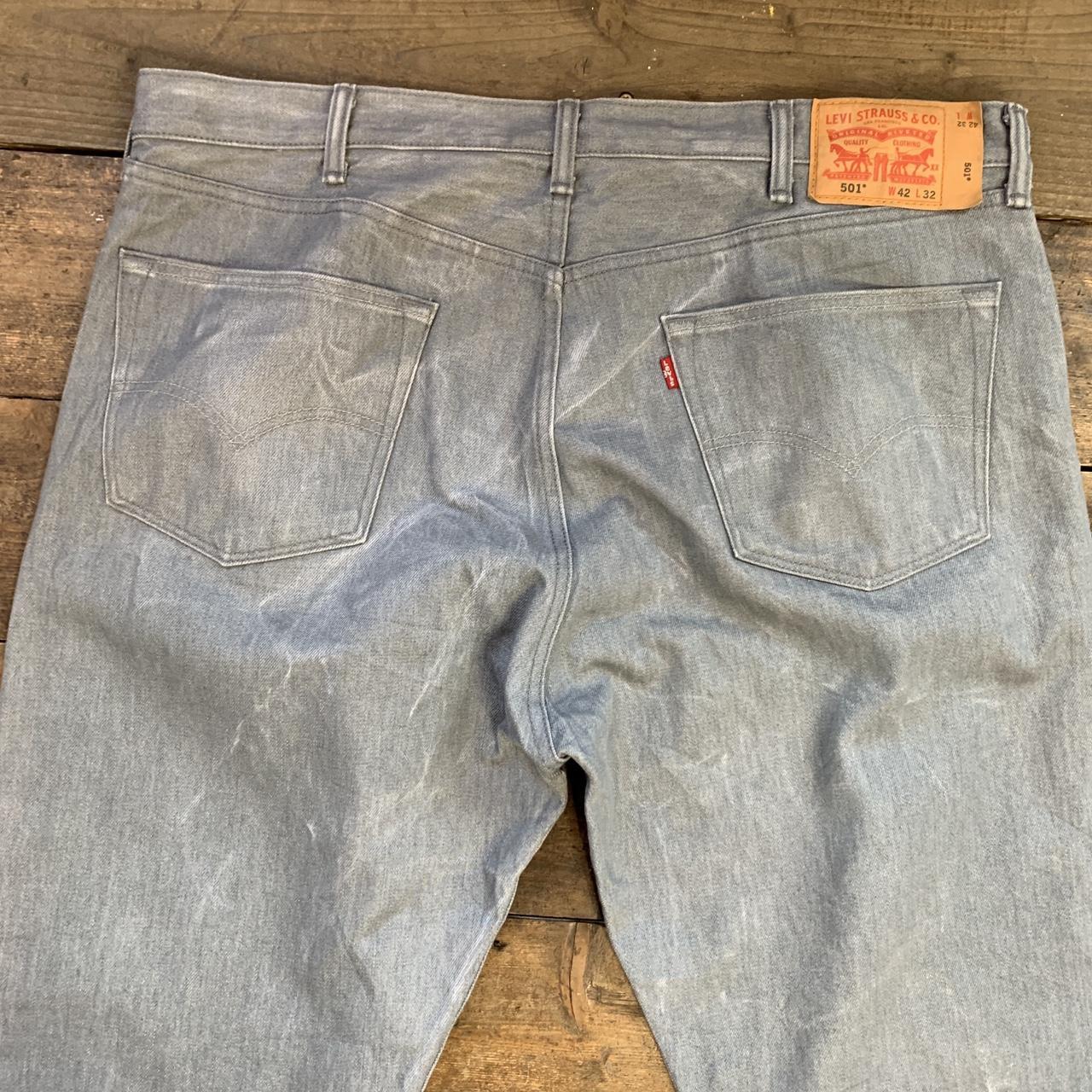 Vintage Levi’s 501 Baggy Jeans SIZE: W42 x... - Depop