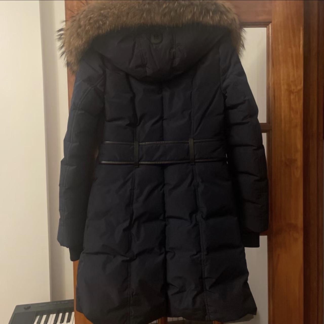 mackage fur coat, used but in great condition,... - Depop