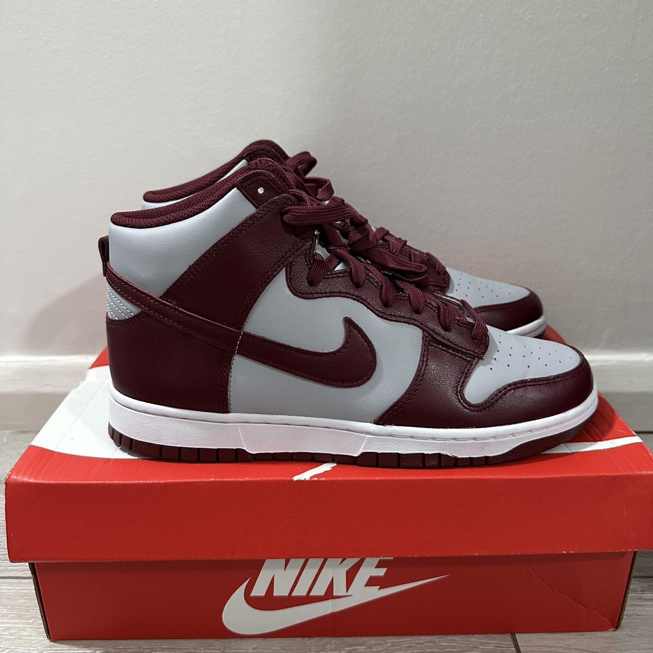 burgundy nike pros