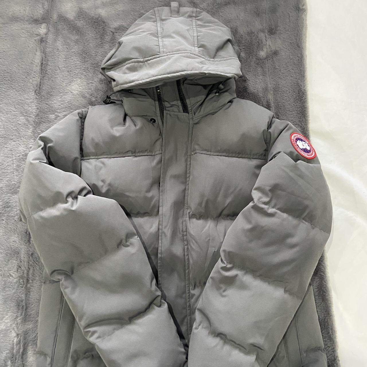 Grey macmillan Canada goose size S New with... - Depop