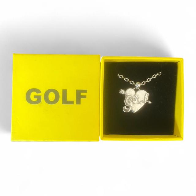 アクセサリー golf wang goldnecklace Buy GOLF WANG Crush Locket Necklace 'Gold' - FW24A1010 GOLD