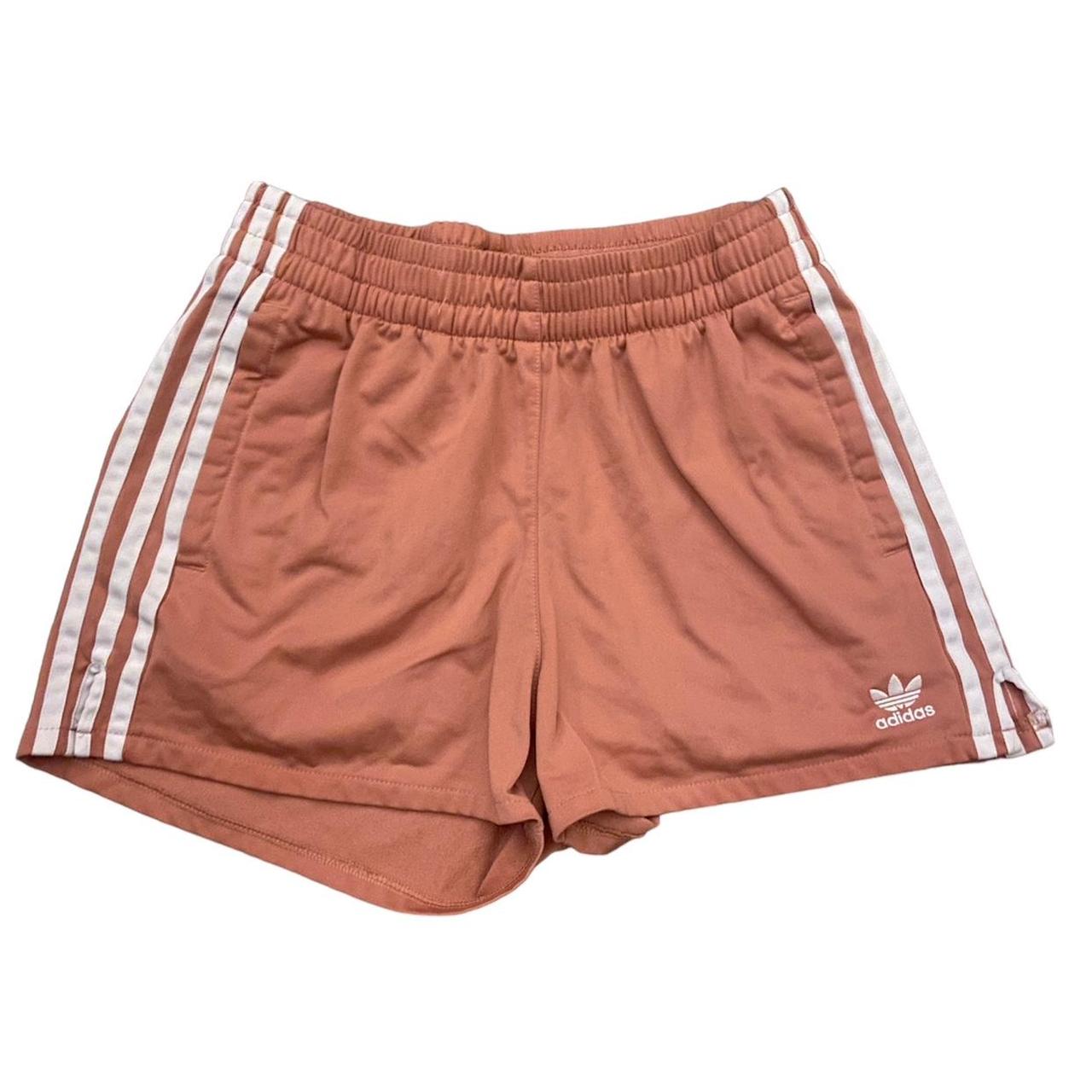 Pink adidas shorts super cute and sporty Depop