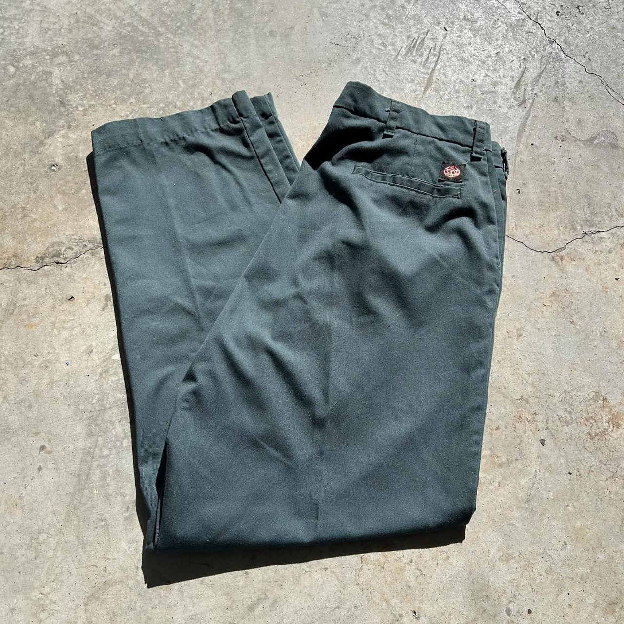 90s red kap work pants size 36x30 mint condition Depop