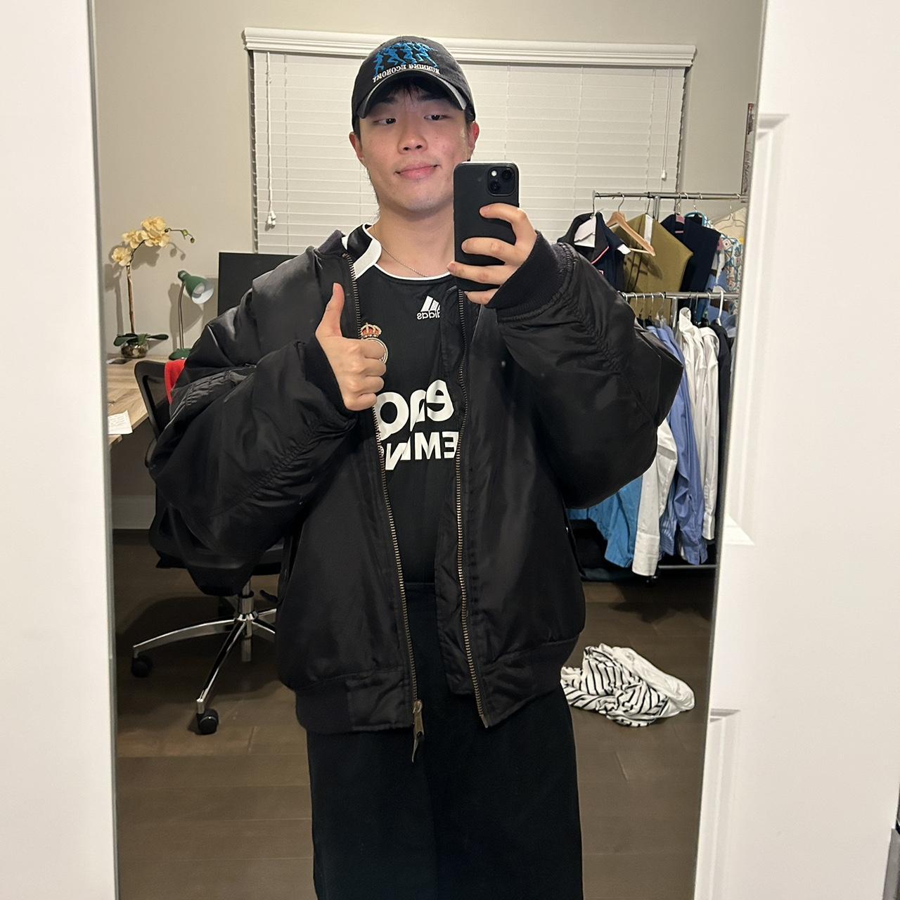 balenciaga flight jacket