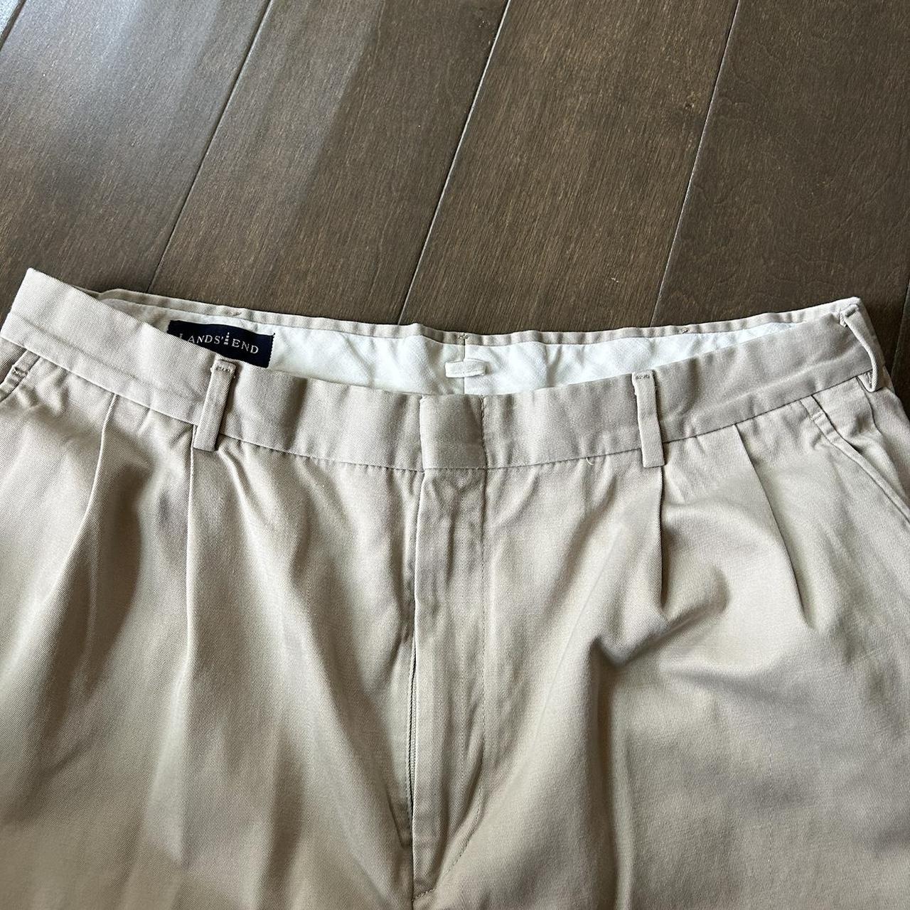 lands end chino pants fits 33x36 tts great condtion - Depop