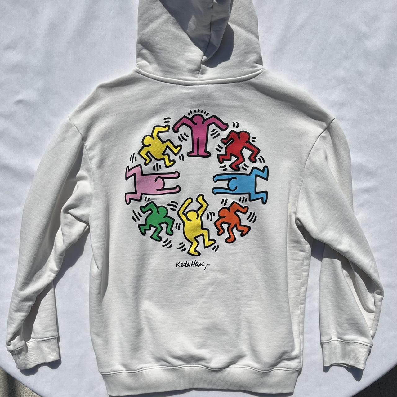 H&M Men's Cream Hoodie Depop