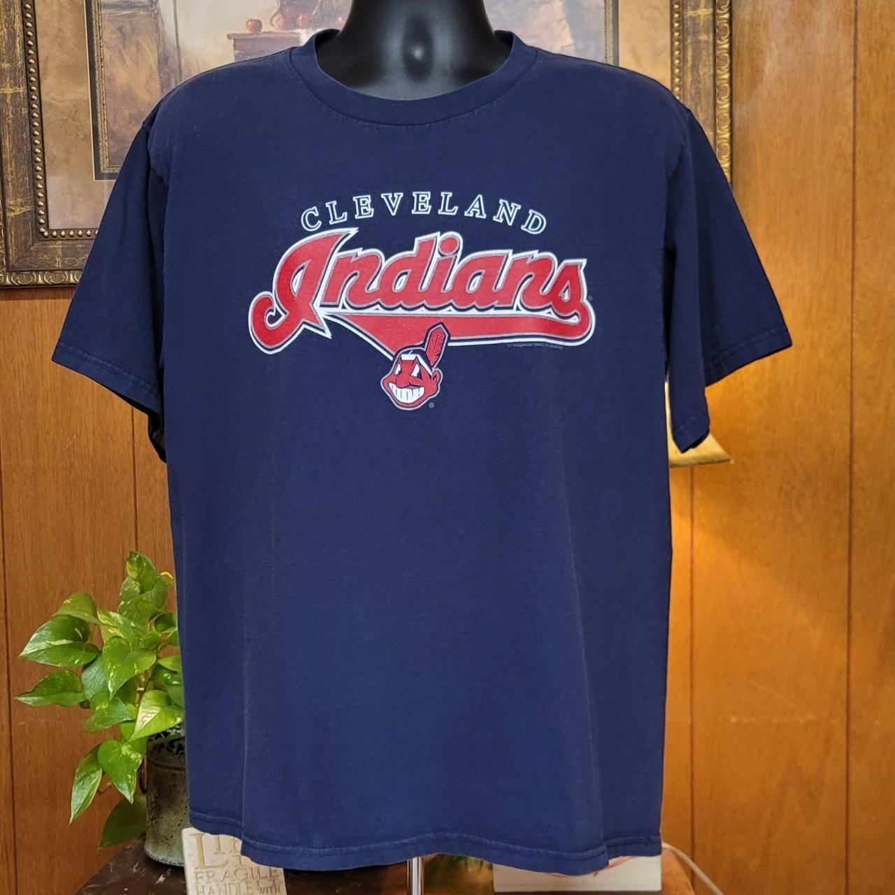 Lee, Shirts, Vintage Lee Sport Cleveland Indians Mlb Tshirt