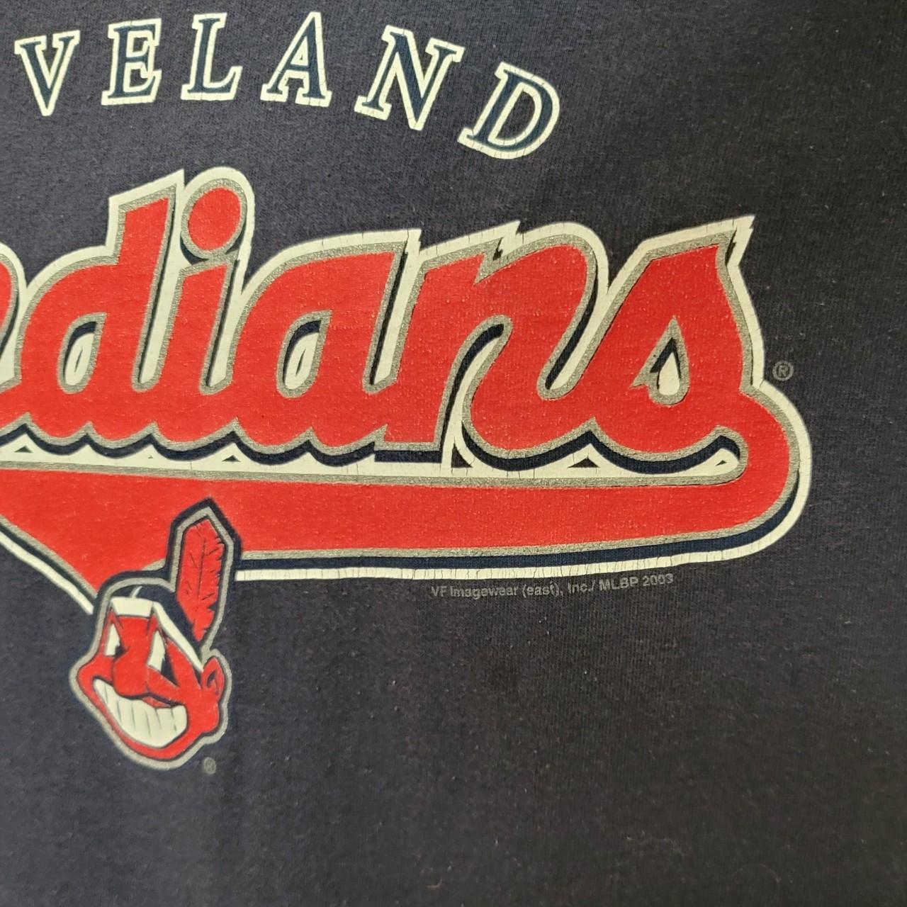 CLEVELAND INDIANS T Shirt VINTAGE Men's LARGE VINTAGE VF Imagewear