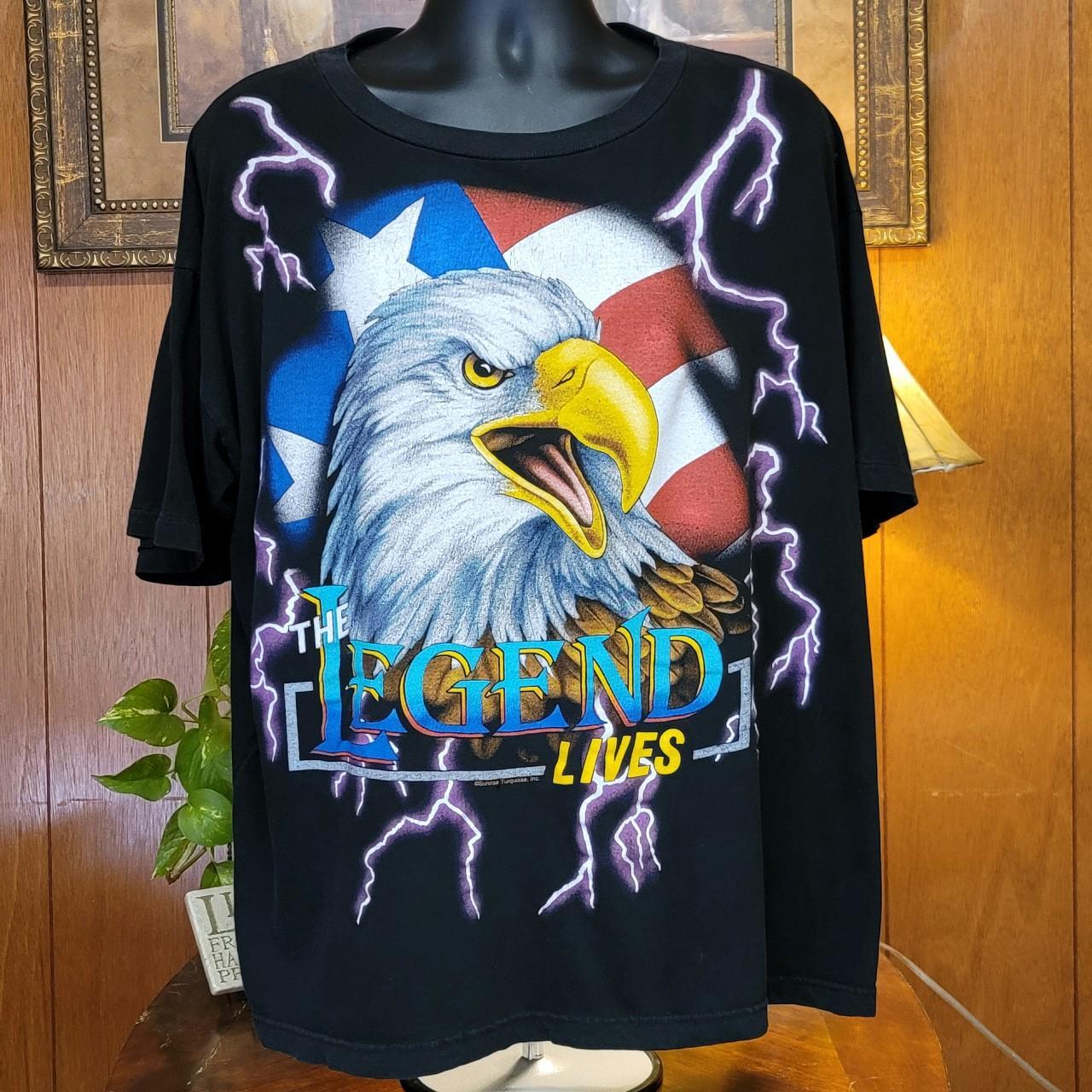 Vintage , 90s , American Thunder , The Legend Lives...