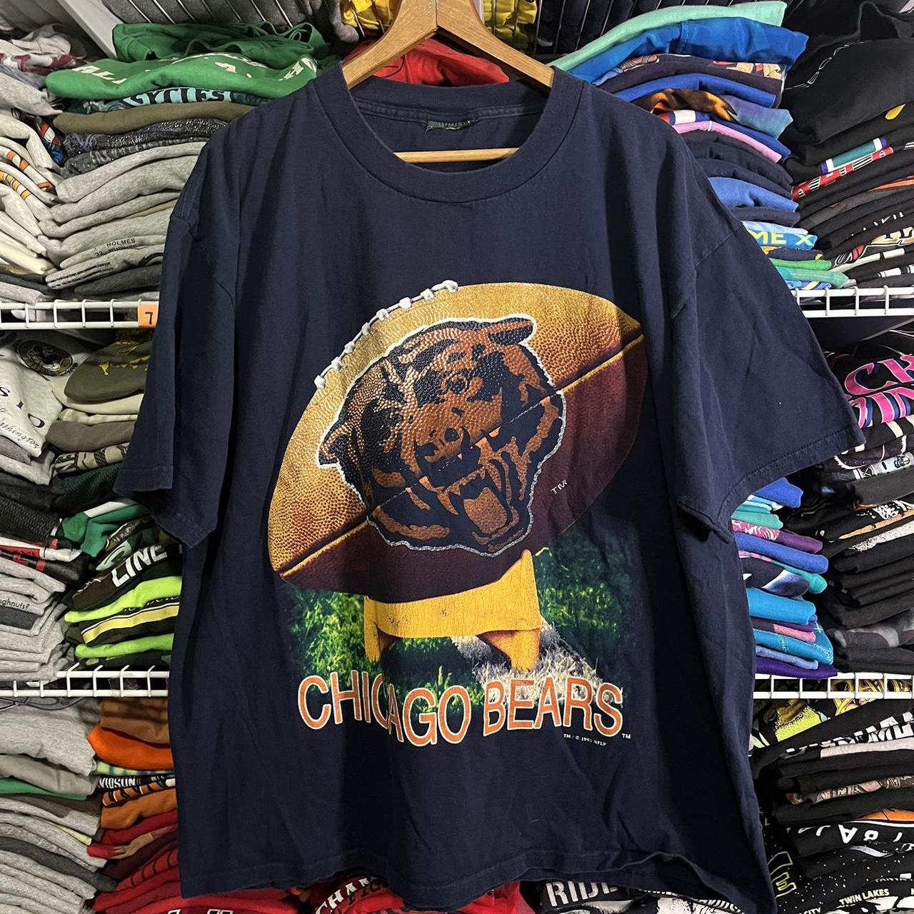 Oversized Chicago Print T-Shirt