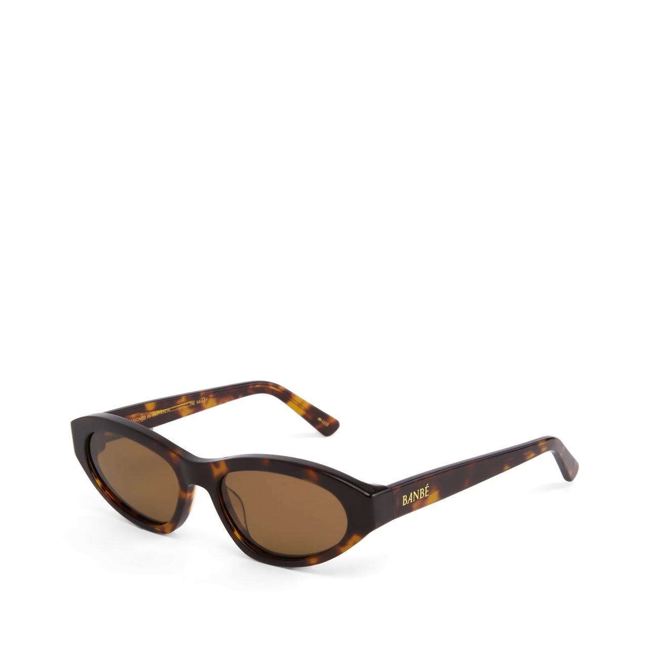 BANBÉ eyewear. HAILEY sunglasses in Havana brown.... - Depop