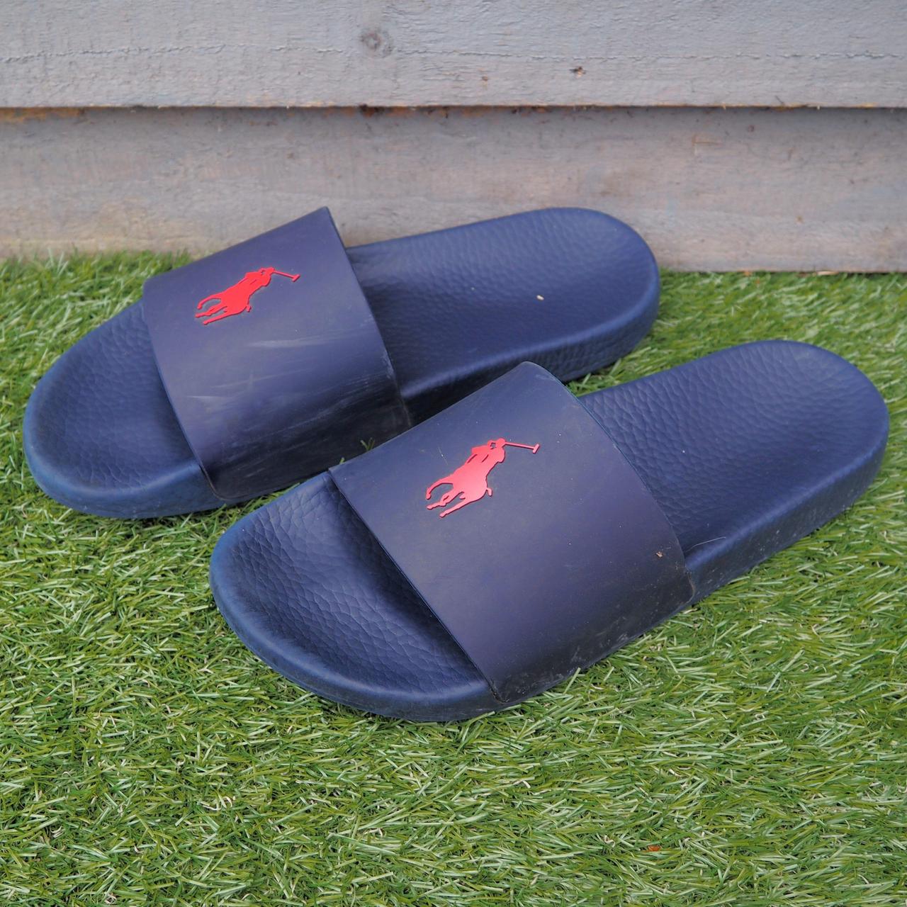 Ralph lauren sliders size 10 hot sale