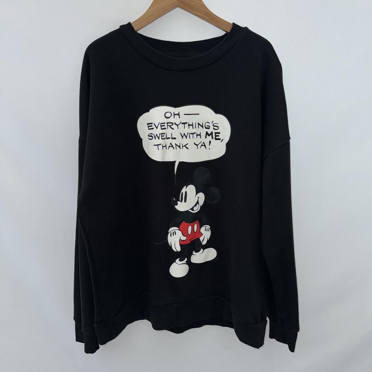 Black disney sweater best sale