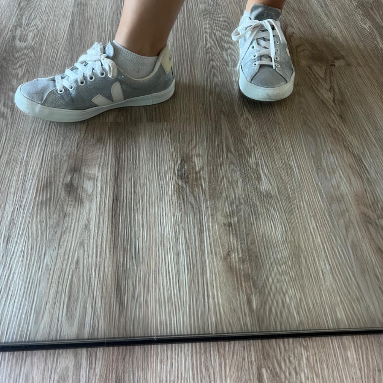 veja metallic trainers