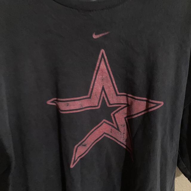 Nike Houston Astros center swoosh T-shirt Size XL