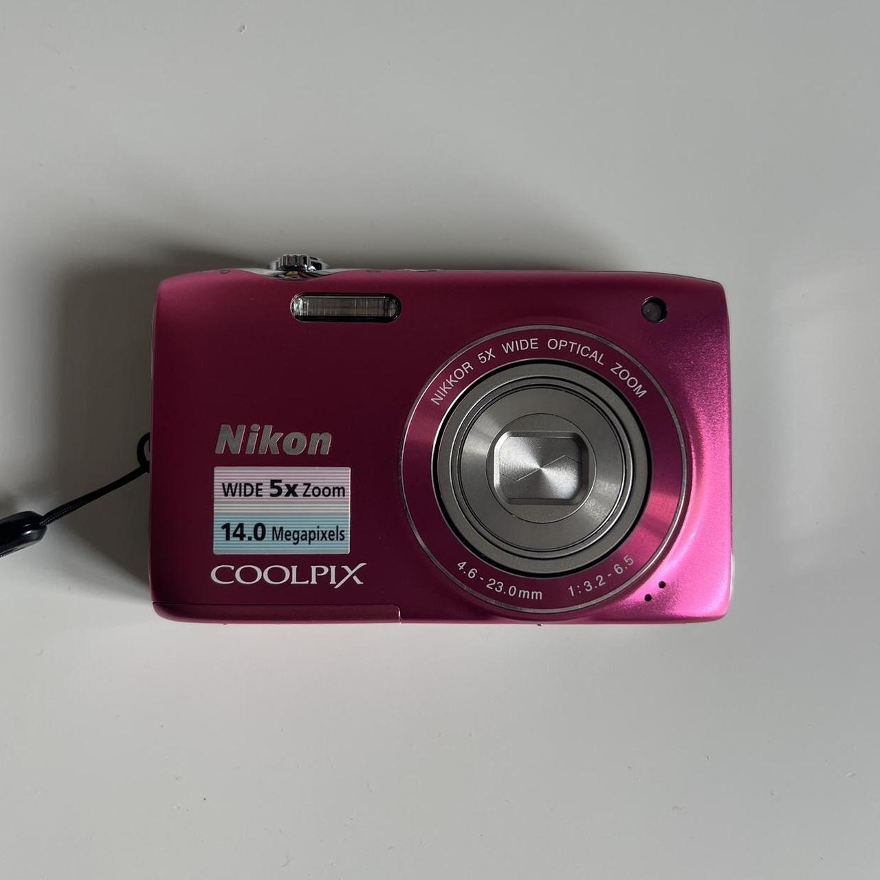Nikon Coolpix S3100 Digicam Digital Camera in Pink... Depop