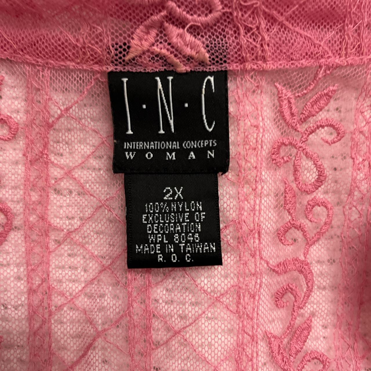 INC International Concepts Women's Pink Shirt (6)