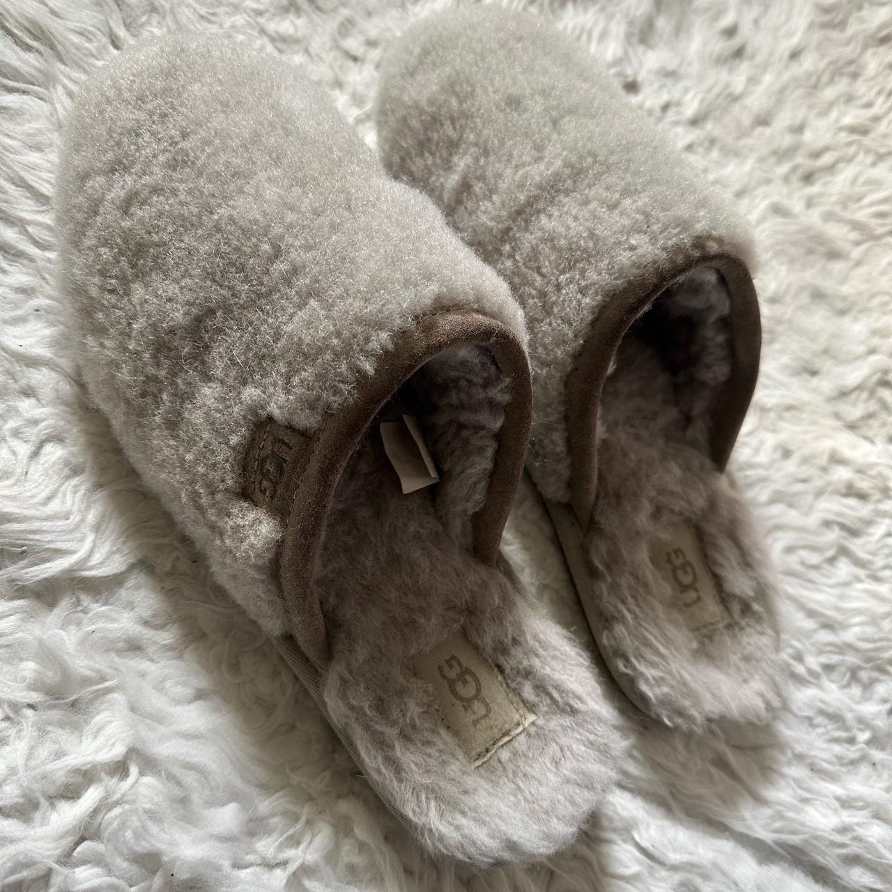 Ugg fluffette sales slipper cream