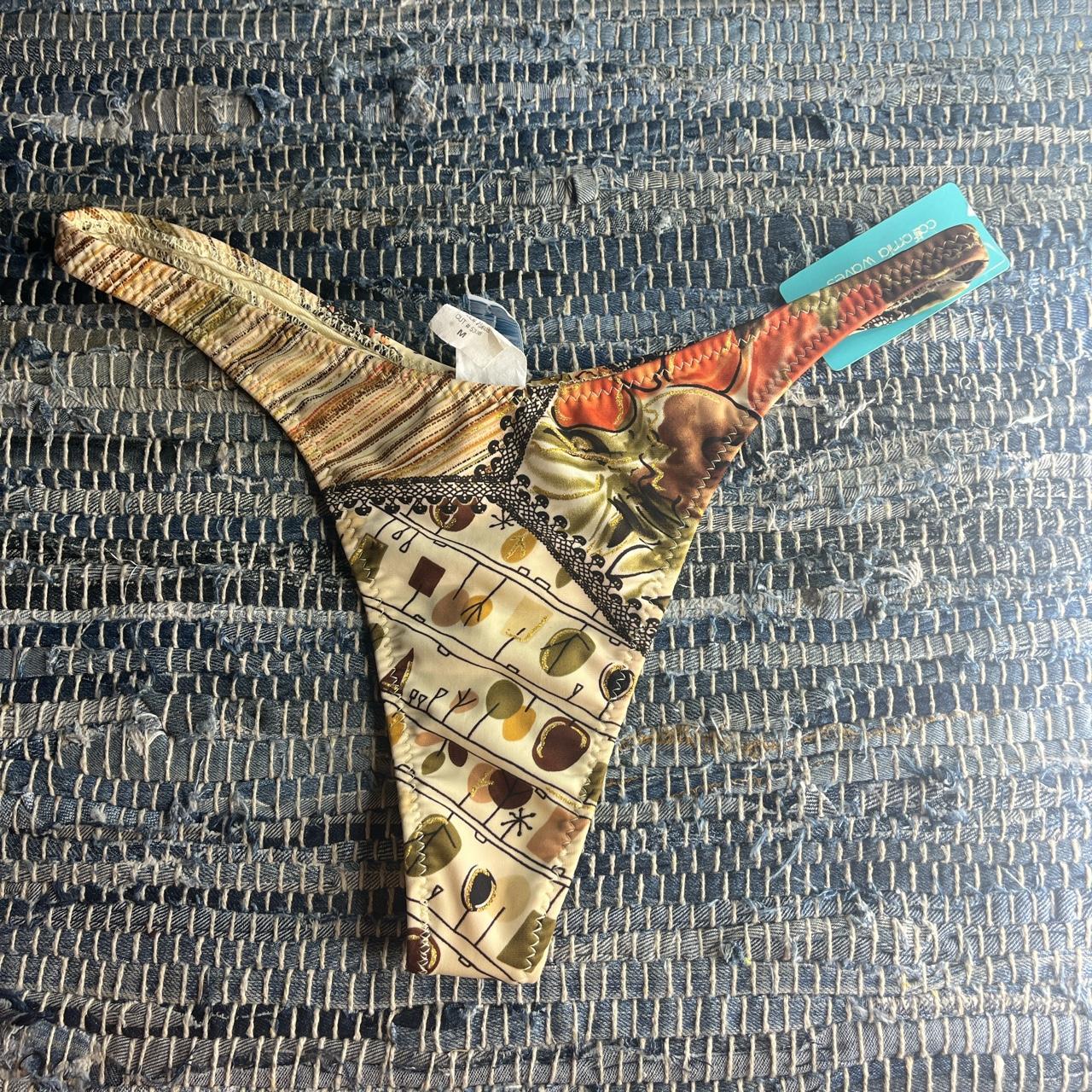 Y2K Thong swim Bottoms Sz//M Super cute pair with... Depop