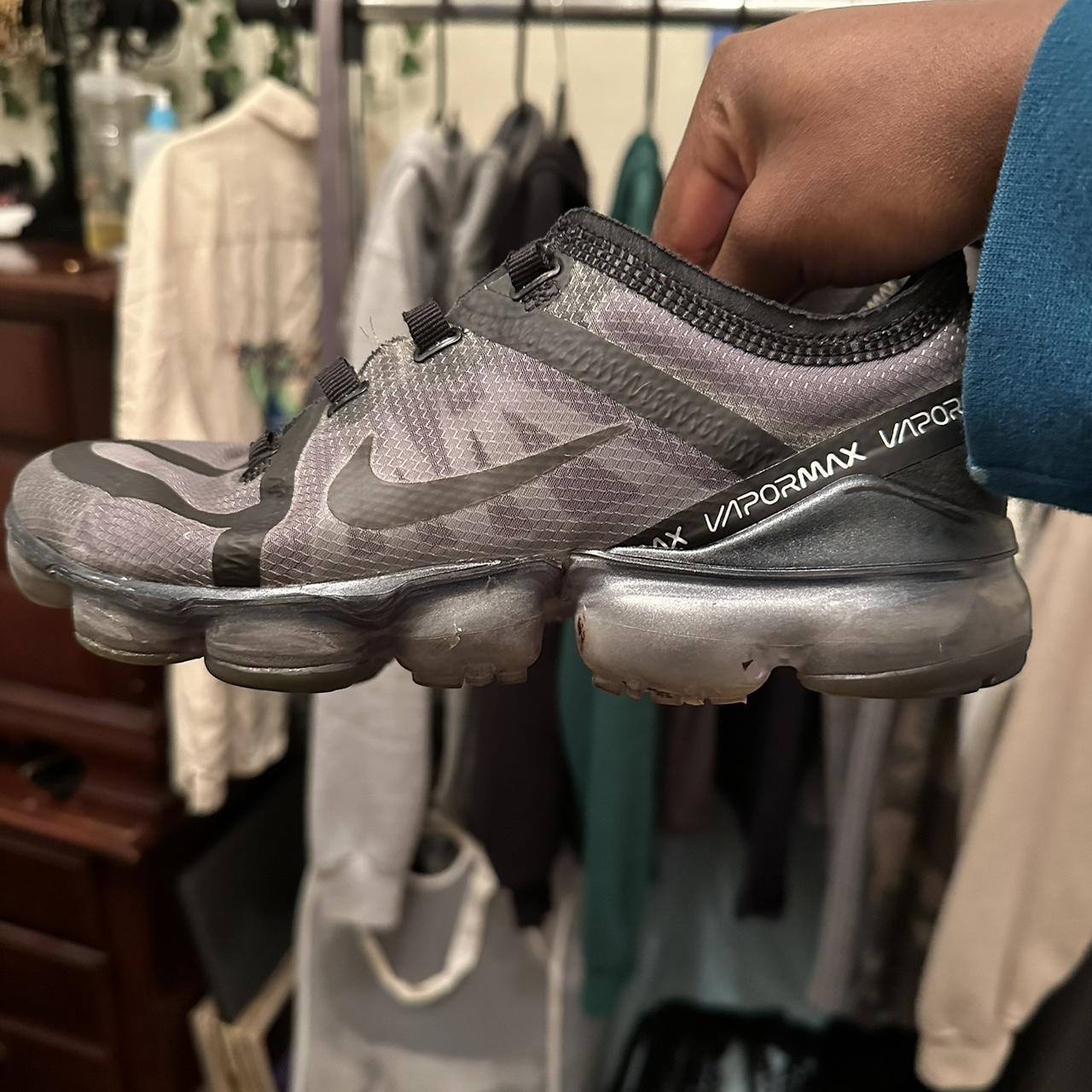 Vapor Maxes cleaned 🤌🏾 used condition squeaking... - Depop