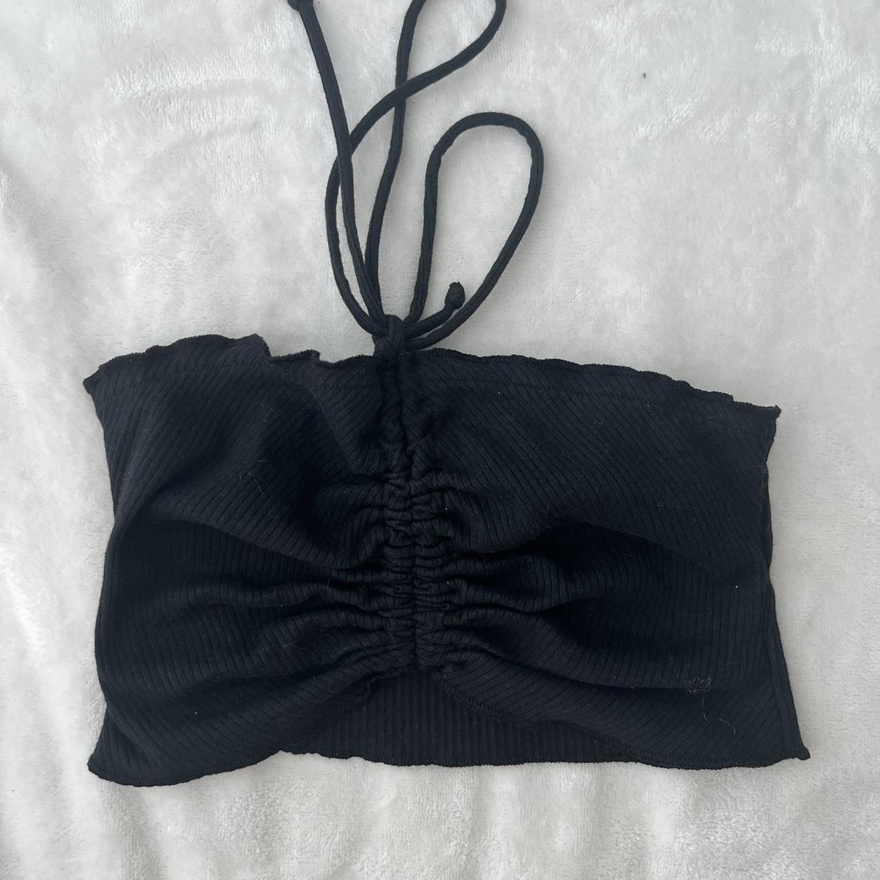 Urban outfitters adjustable bra top. Tie can double - Depop