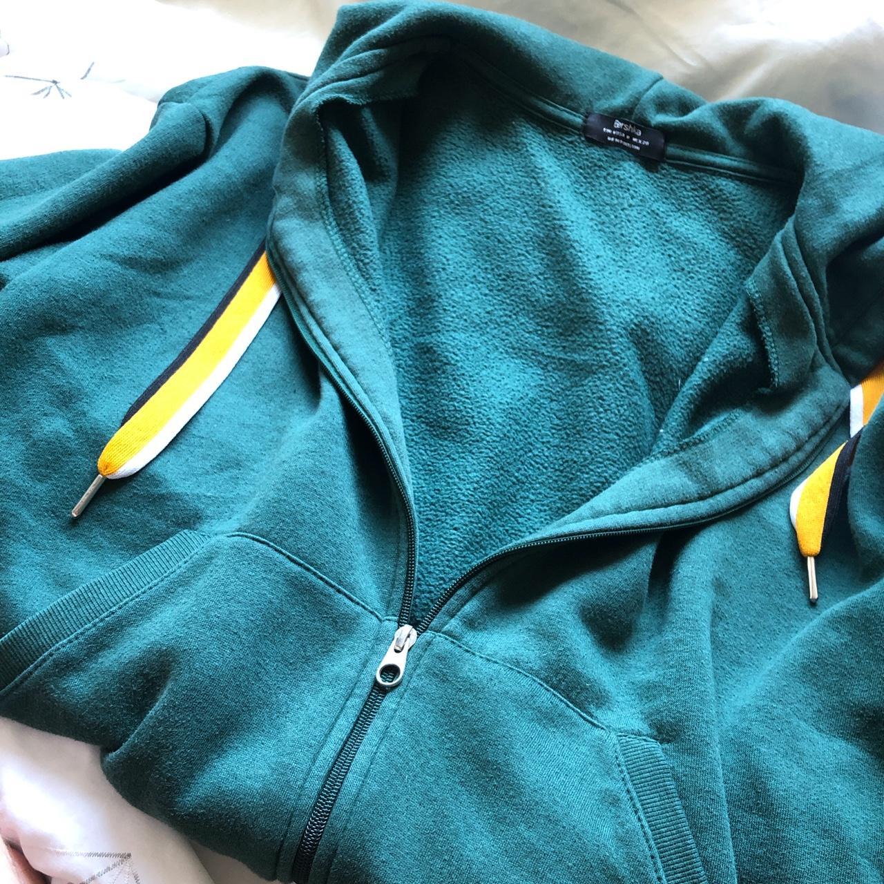 Bershka shop yellow hoodie