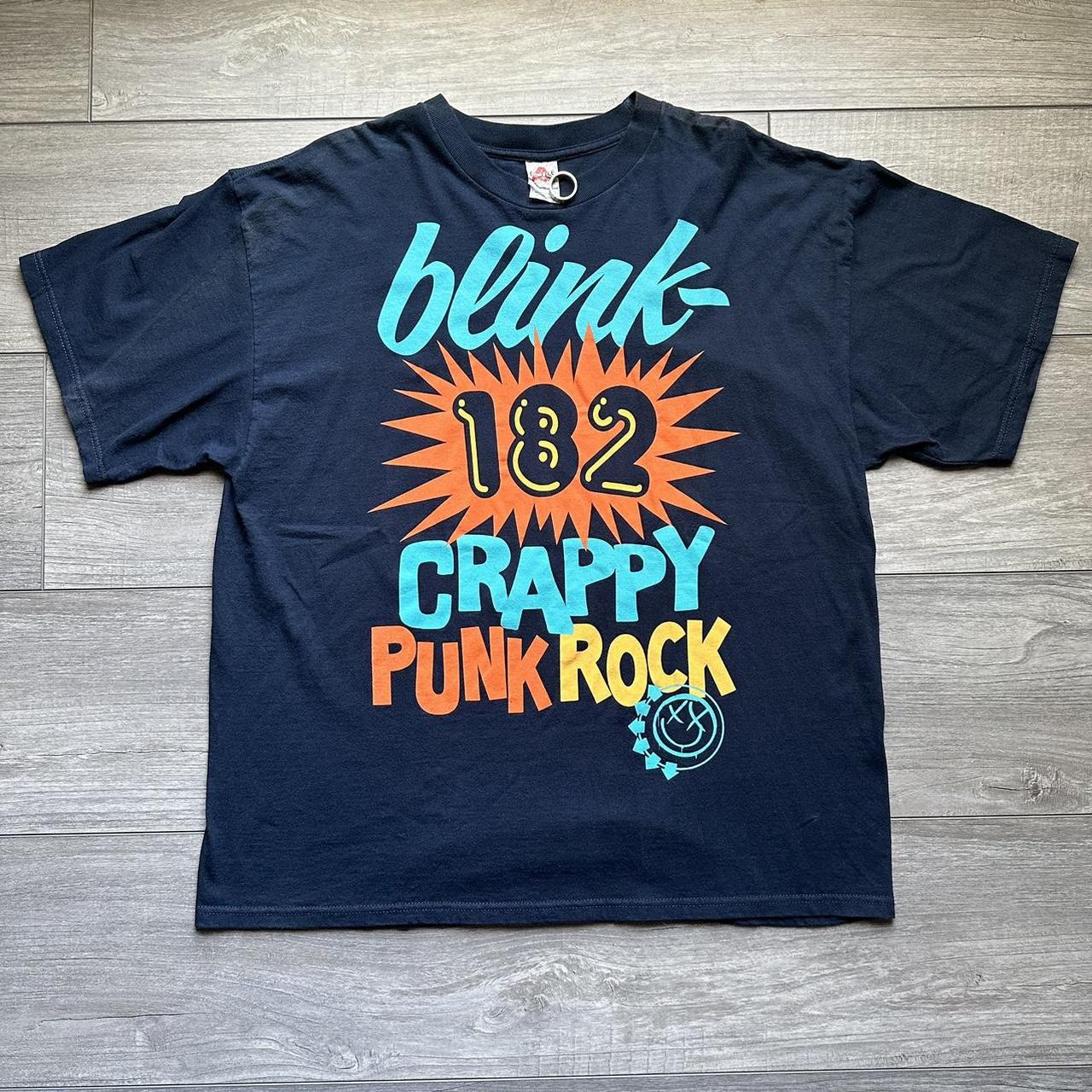 🎶 y2K American Pop Punk Rock band Blink 182 Crappy... - Depop