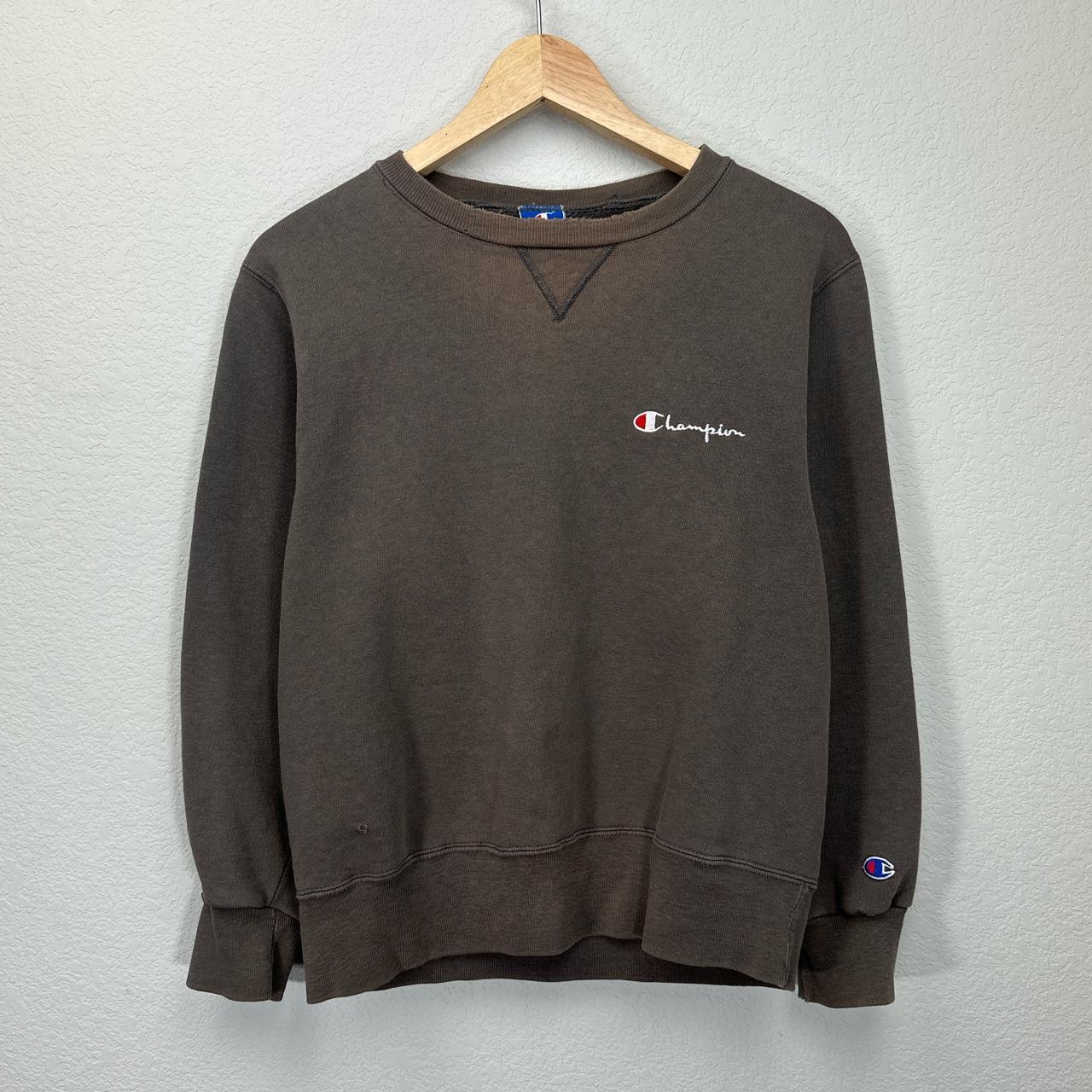 Champion Men's Brown Sweatshirt | Depop