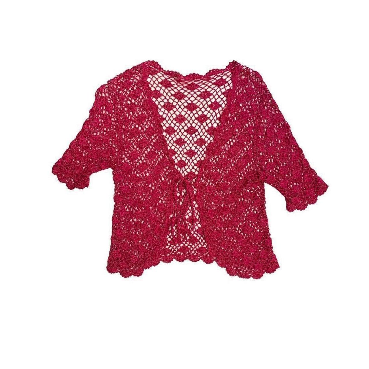 Y2K PINK CROCHET CARDIGAN Free UK Shipping Depop y2k-pink-crochet-cardigan-free-uk-shipping-depop