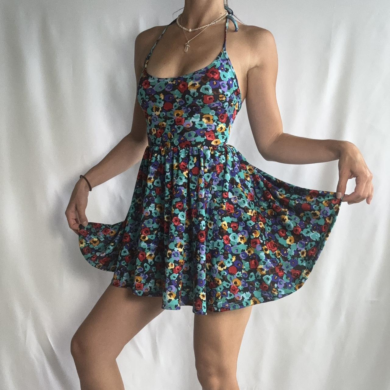 American apparel floral dress hotsell