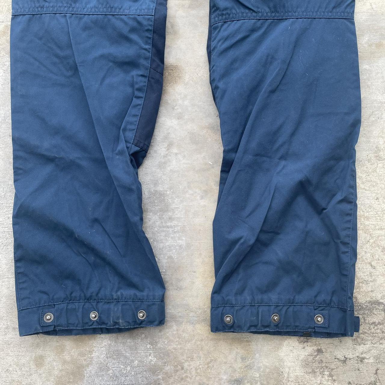 Fjällräven Men's Blue and Navy Trousers (6)