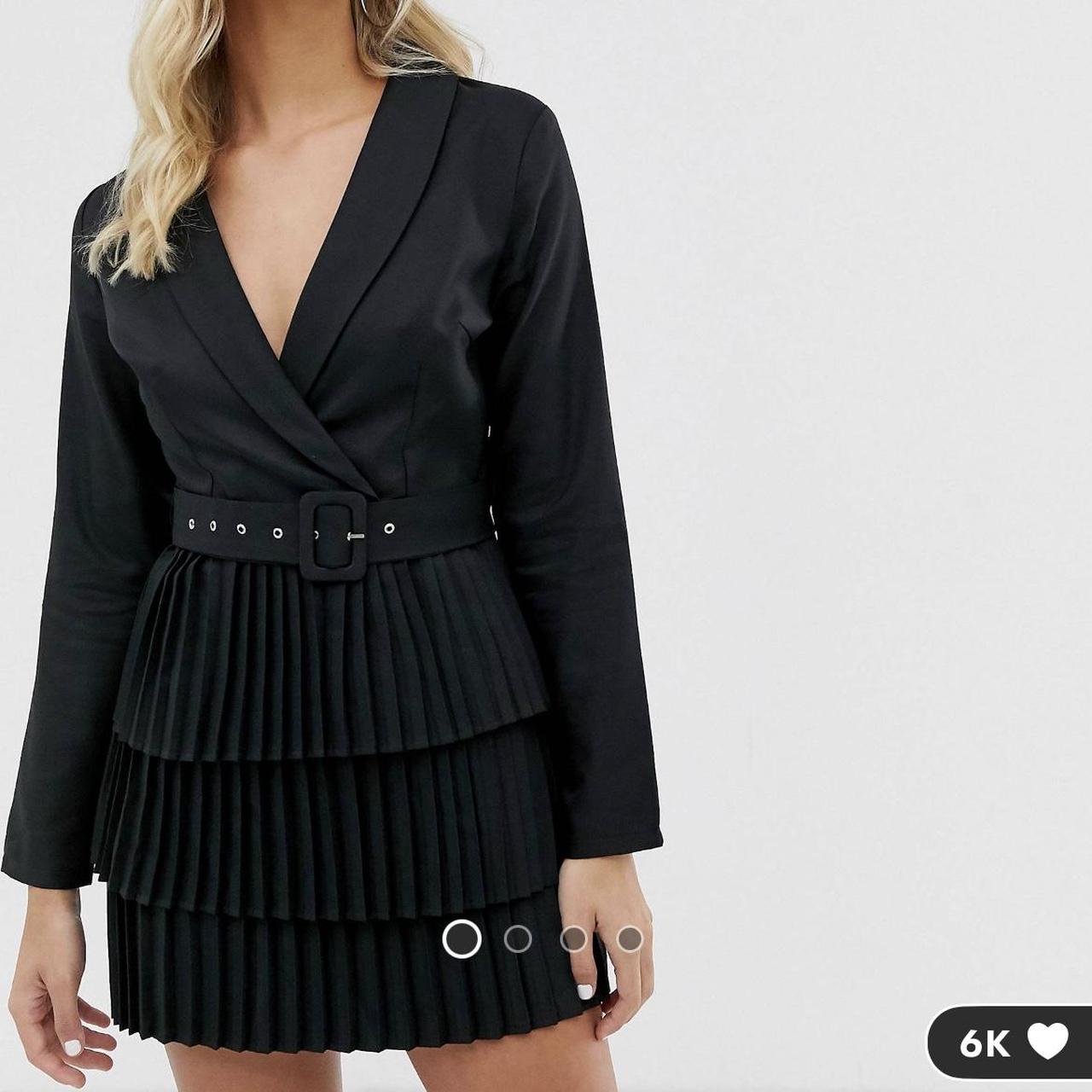 In the style x dani dyer plunge blazer dress Depop