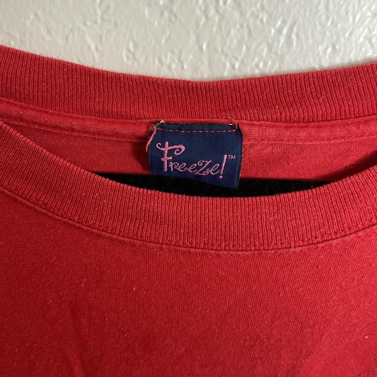 Freeze 24-7 Women's Red T-shirt (3)