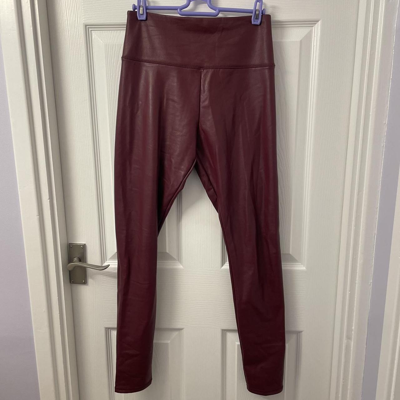 Hollister Leggings NEW Burgundy Size XXS Ultra - Depop