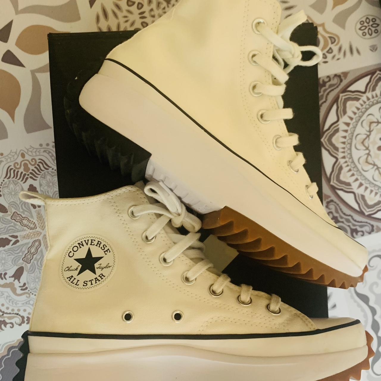 Like New - Worn Twice - Converse run star hike hi... - Depop