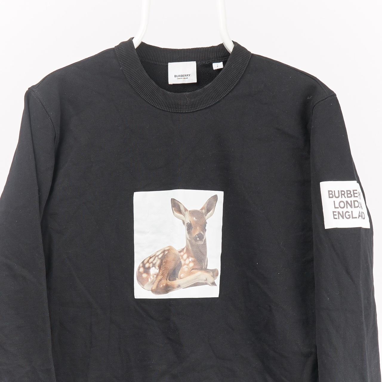 Burberry deer sweatshirt best sale